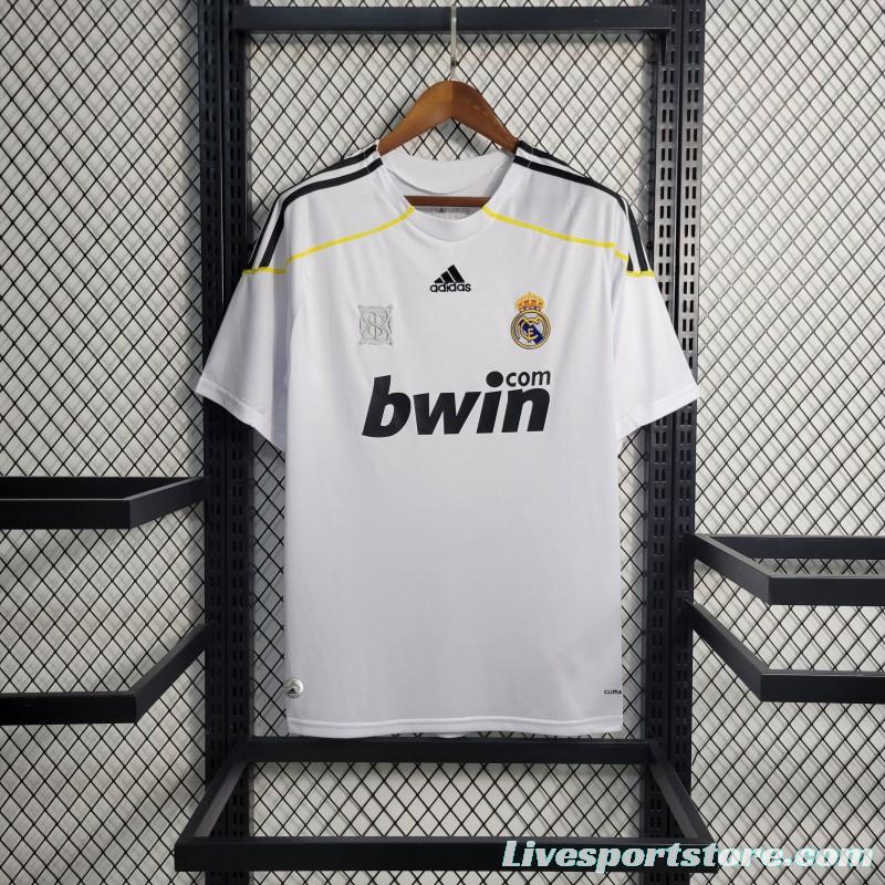 Retro 09/10 Real Madrid Home Jersey