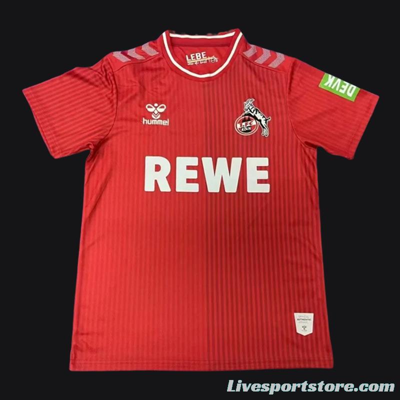 23/24 KOLN Away Red Jersey