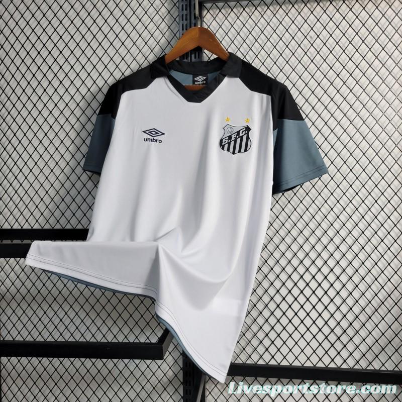 23-24 Santos Training White Jersey