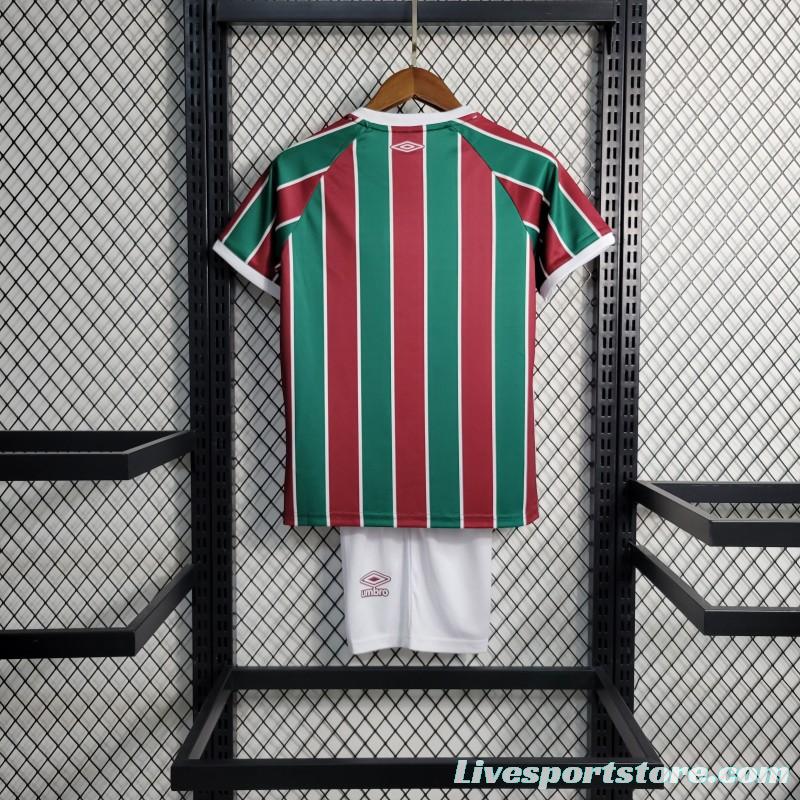 23-24 Kids Fluminense Home Jersey  Size 16-28