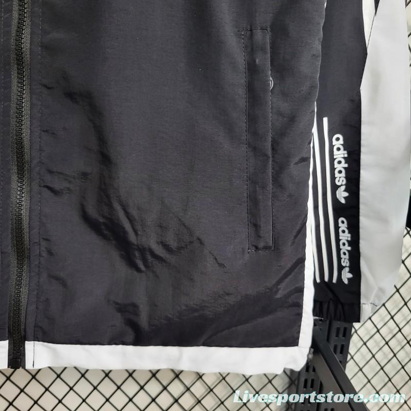 2023 Adidas Originals Black Windbreaker