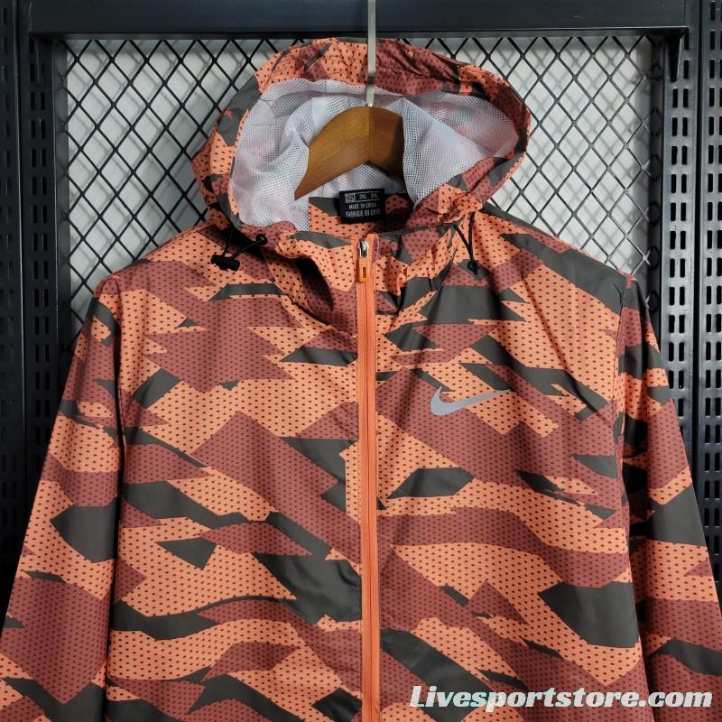 2023 Nike Orange Windbreaker