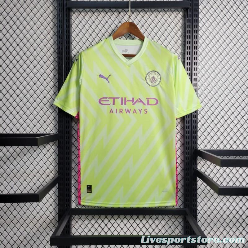 23-24 Manchester City Goalkeeper Green Jersey