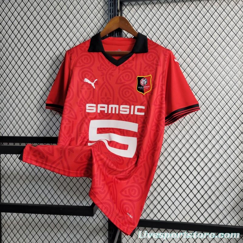 23-24 Stade Rennais Home Jersey