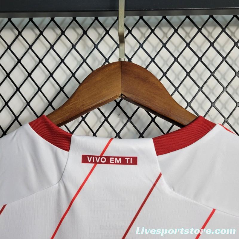 23-24 Women SC Internacional Away White Jersey