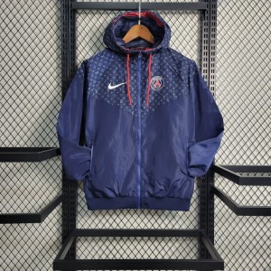 23-24 PSGxLV Navy Windbreaker