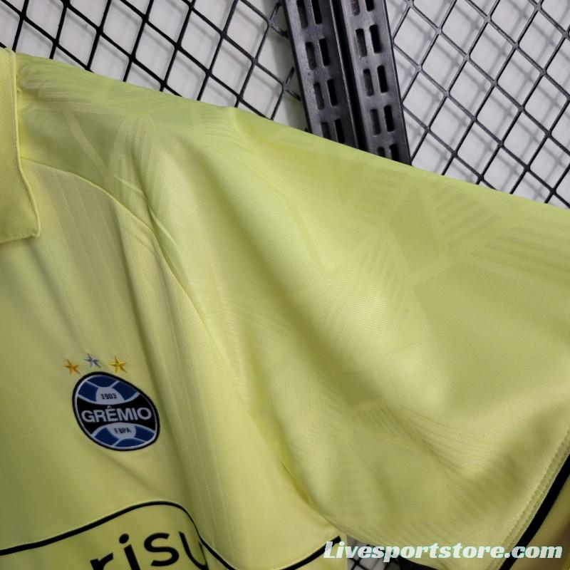 23-24 Gremio Yellow Goalkeeper Jersey