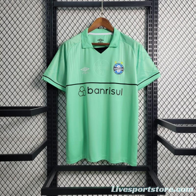 23-24 Gremio Green Goalkeeper Jersey