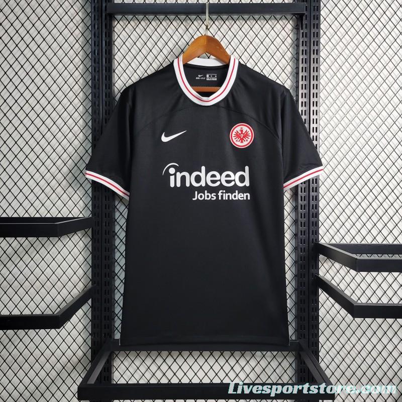 23/24 Eintracht Frankfurt Away Black Jersey