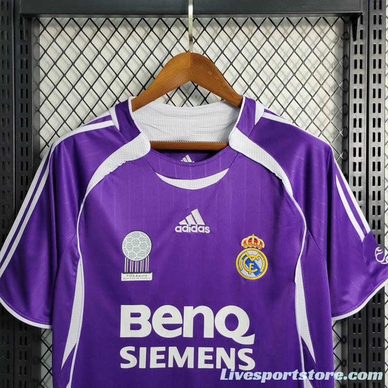 Retro 06/07 Real Madrid Third Purple Jersey