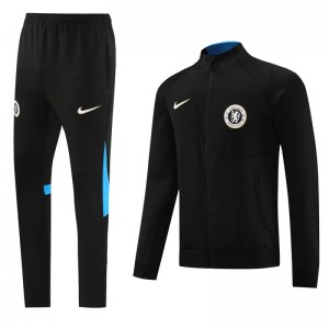 23/24 Chelsea Black Full Zipper Jacket+Pants