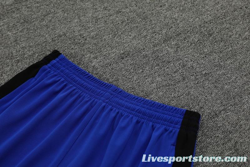 23/24 Inter Milan Blue Training Short Sleeve Jersey+Pants