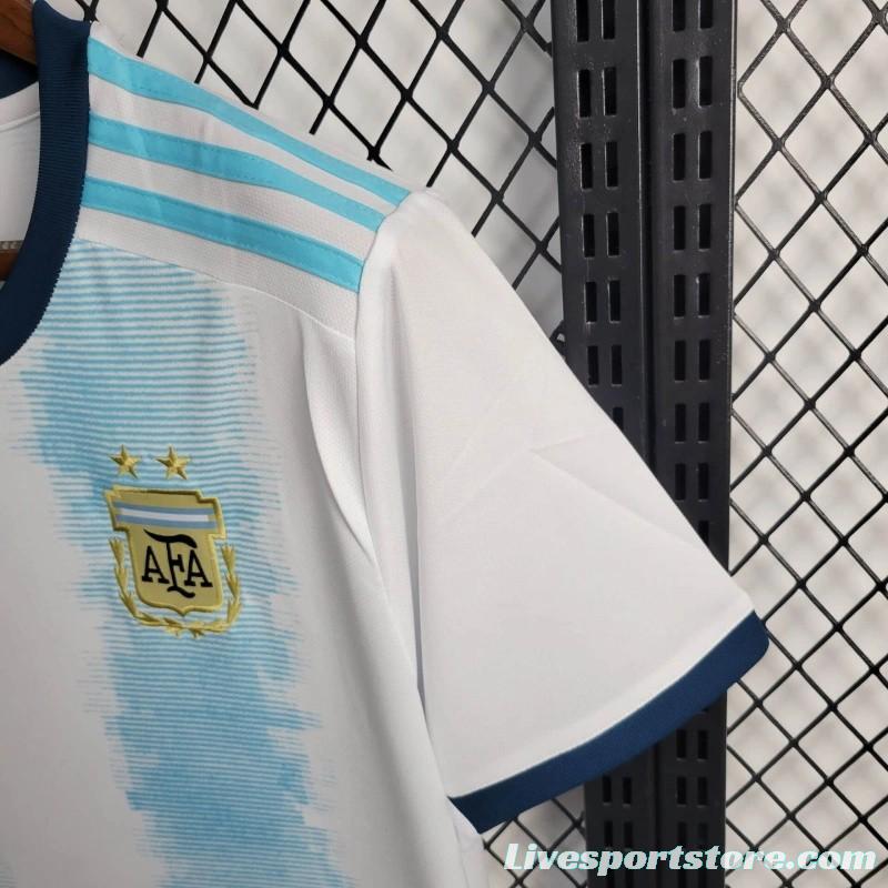 Retro 2019 Argentina Home Jersey