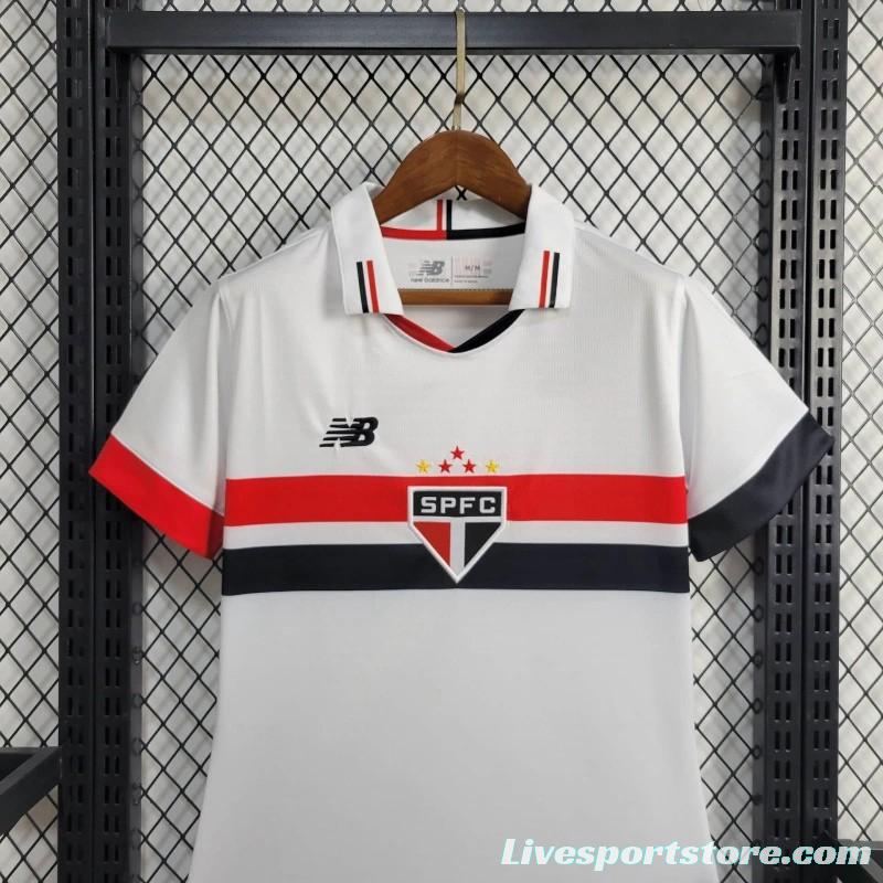 24/25 Women Sao Paulo Home Jersey