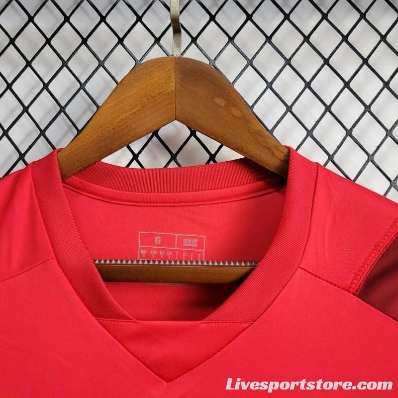 24/25 SC Internacional Training Red/Wine Jersey