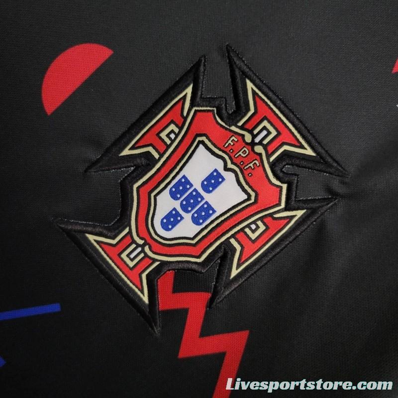 2024 Portugal Pre-match Small Geometric Patterns Jersey