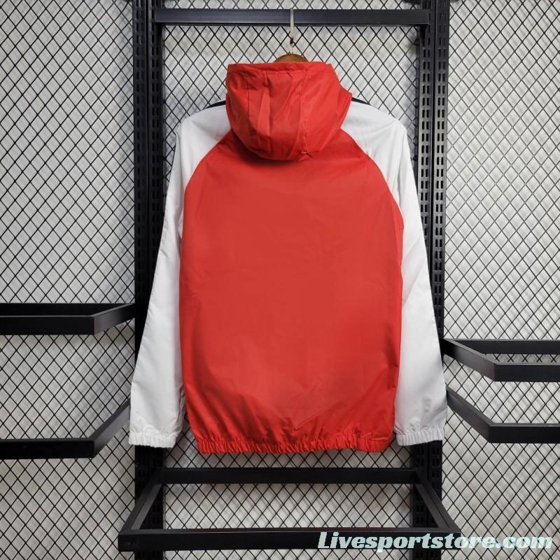 24/25 Sao Paulo Red Windbreaker