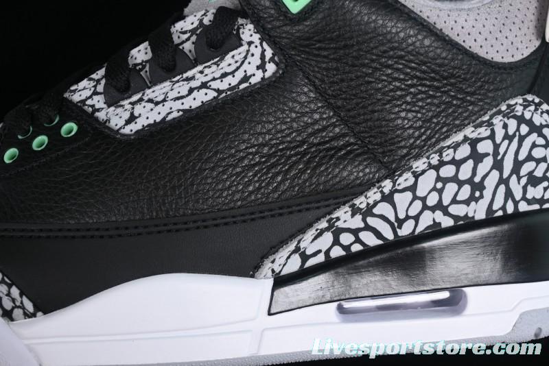 Air Jordan 3 "Green Glow"