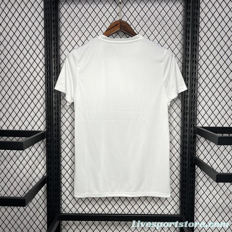 2024 Adidas White Cotton T-shirt #1033