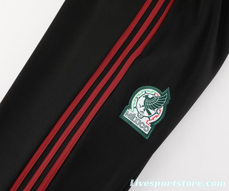 2024 Mexico Green Full Zipper Jacket +Long Pants