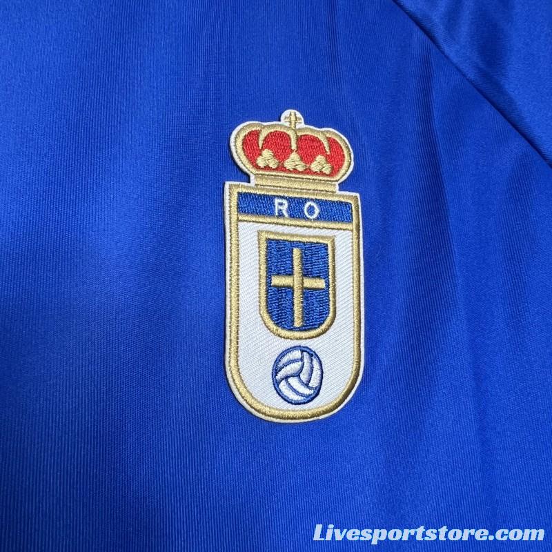 Retro 90/91 Real Oviedo Home Jersey