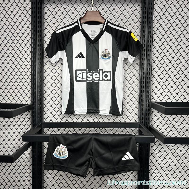 24/25 Kids Newcastle United Home Jersey