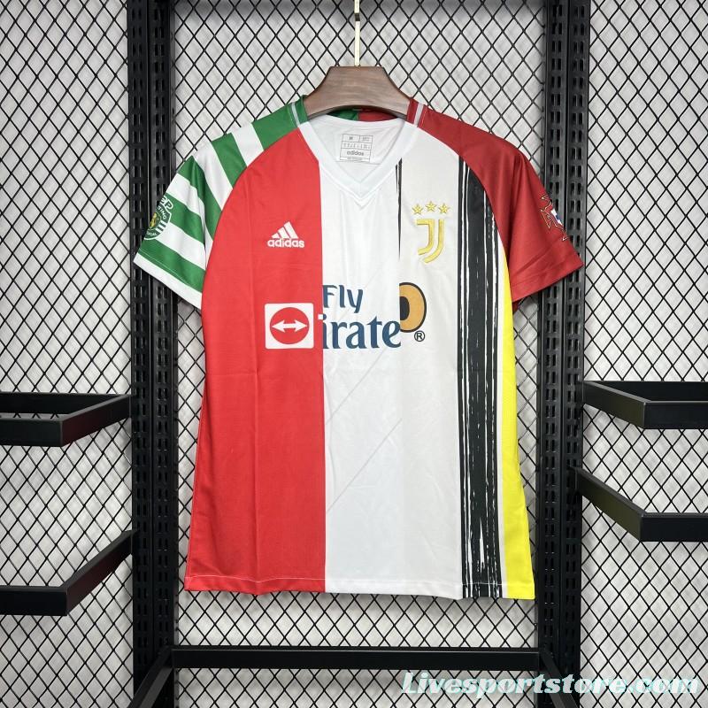 23/24 Juventus White/Red Special Jersey