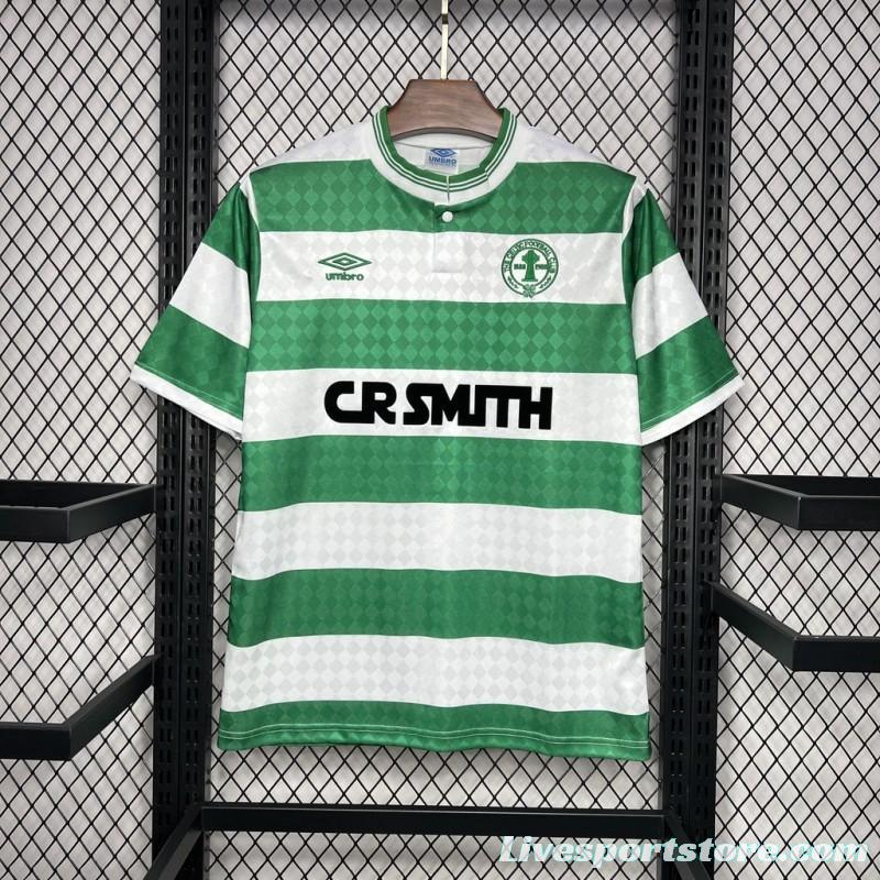 Retro 87/88 Celtic Home Jersey