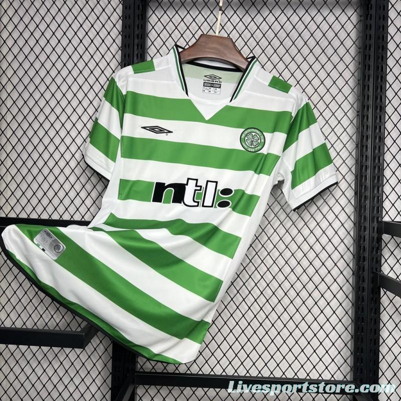 Retro 99/00 Celtic Home Jersey