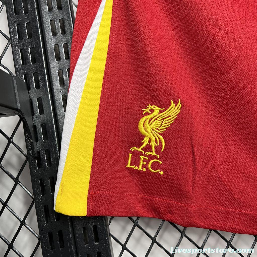 24/25 Liverpool Home Shorts