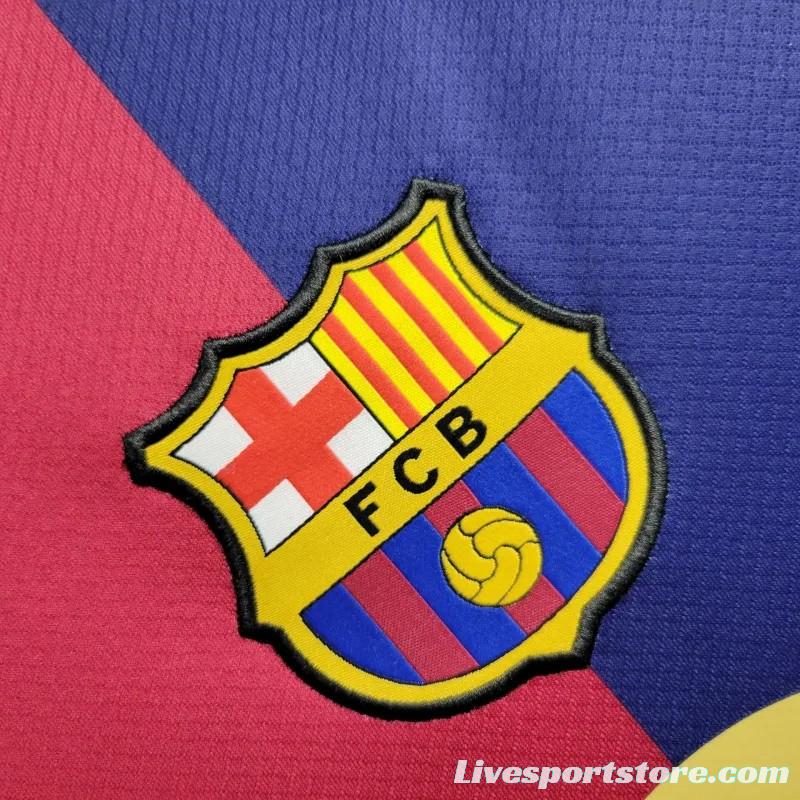 24/25 Barcelona Home 125th Anniversary Jersey