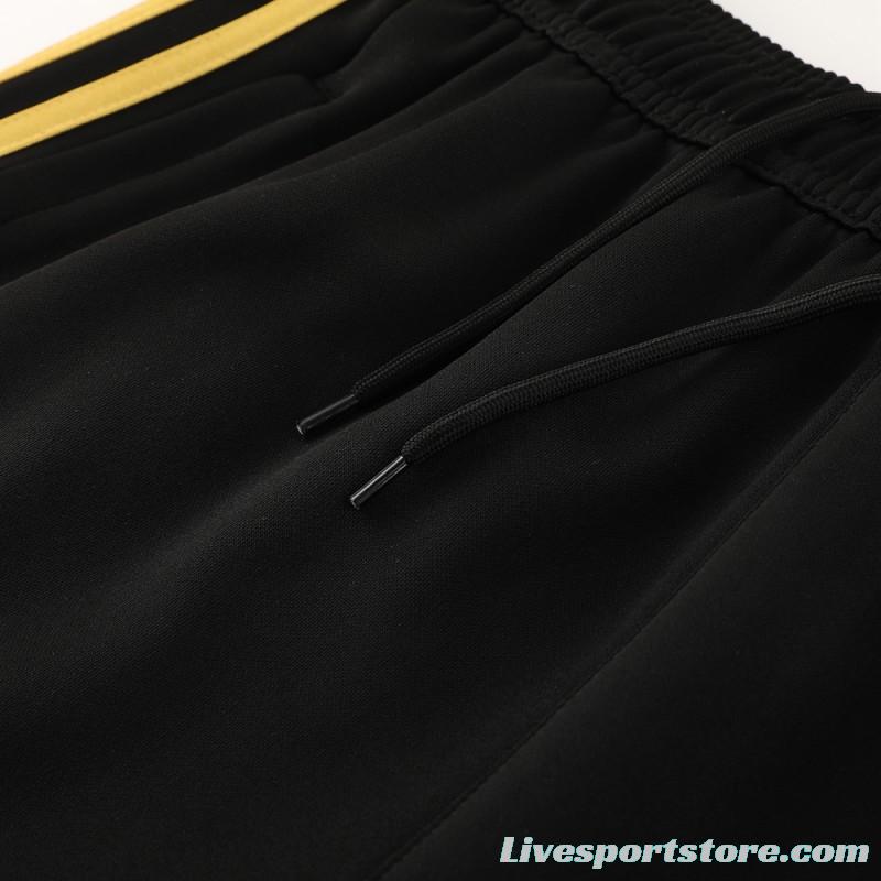 2024 Adidas Black Full Zipper Jacket +Long Pants