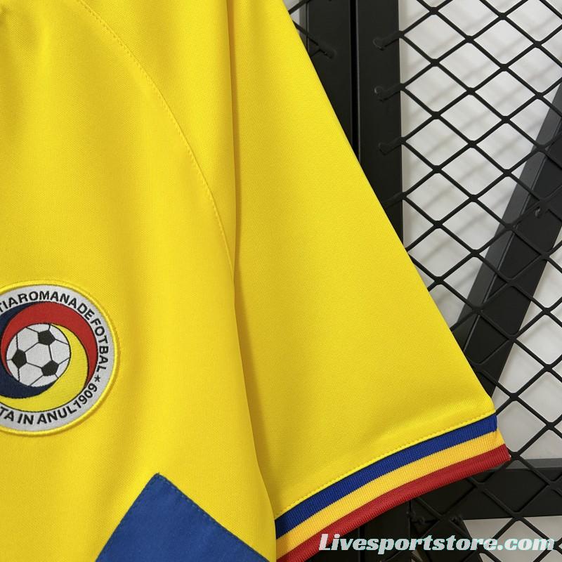 Retro 1994 Romania Home Jersey