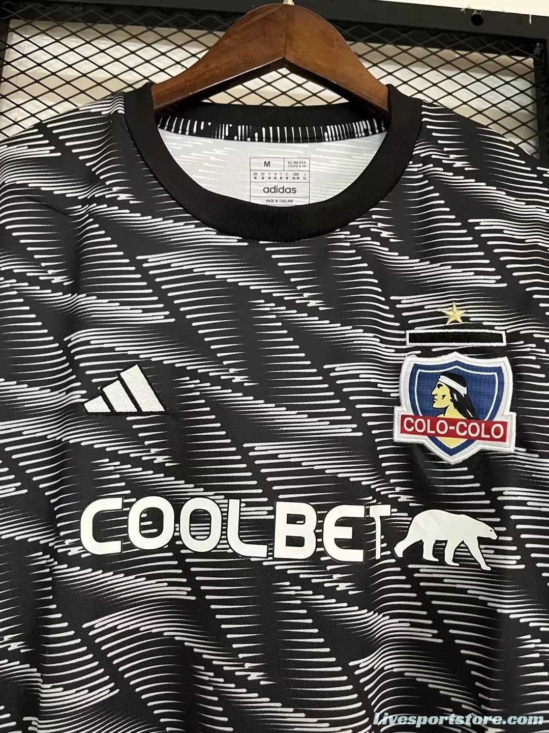 22/23 COLO COLO Black Trainning Jersey