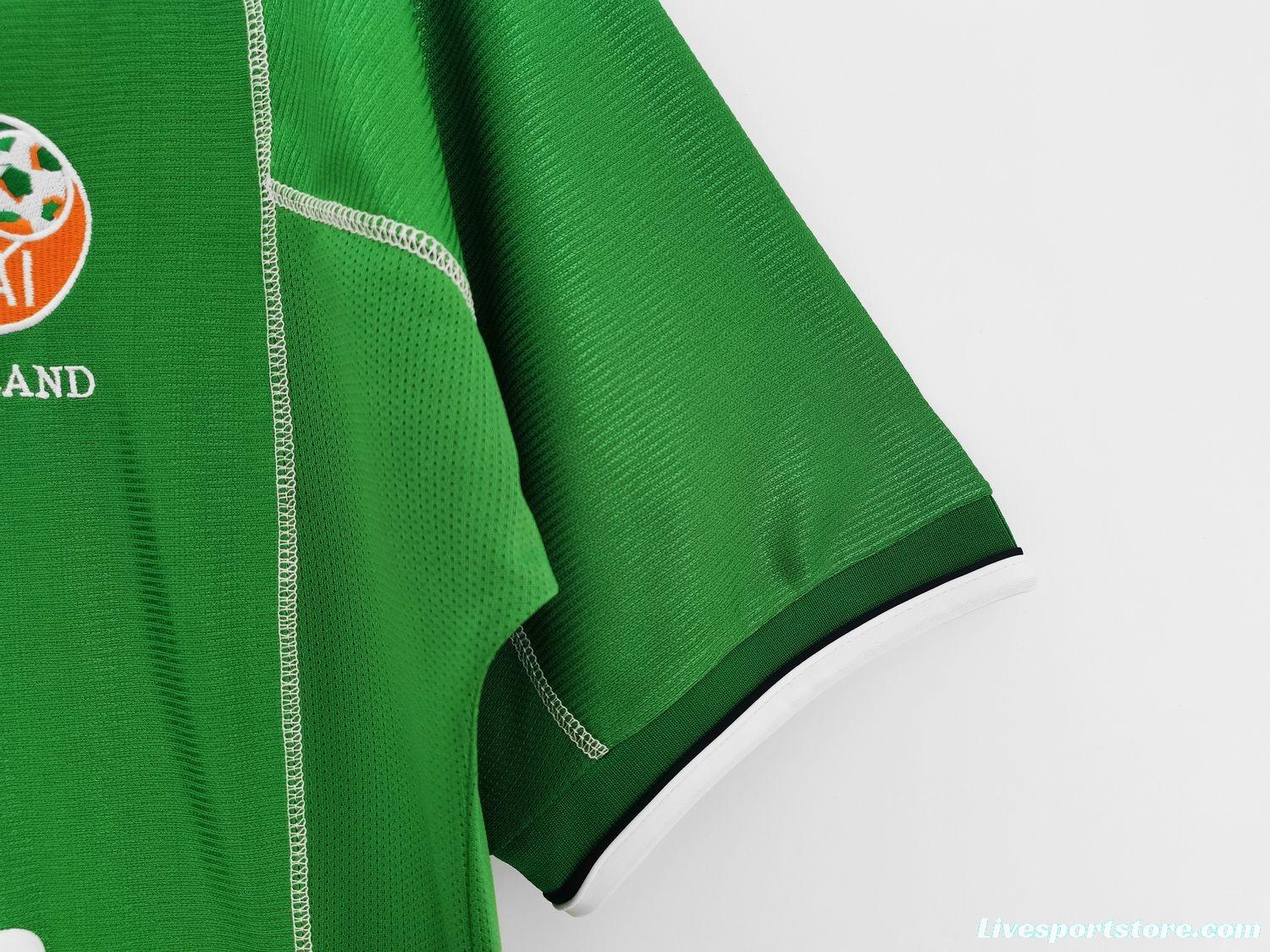 Retro 2002 Ireland Home Jersey