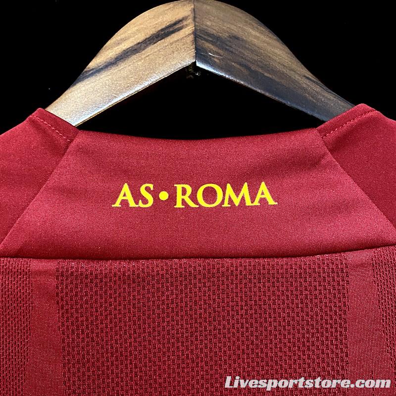 Retro 21/22 AS Roma Home Jersey