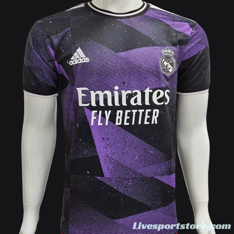 23/24 Real Madrid Purple Training Jersey