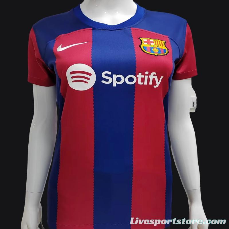 23/24 Women Barcelona Home Jersey