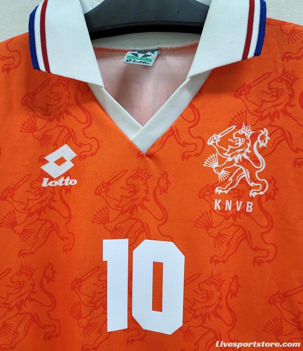 Retro 1994 Netherlands Home Jersey