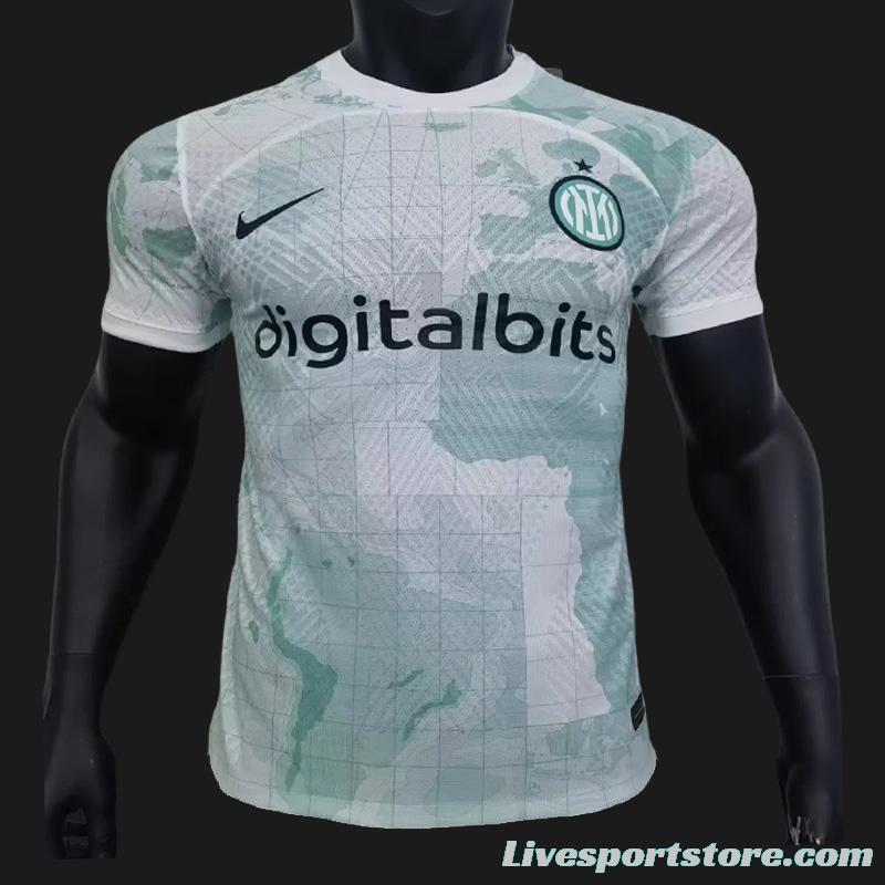 Player Version 22/23 Inter Milan Away Jersey Without Sponsor