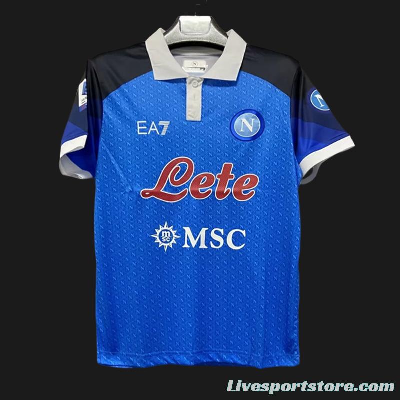 22/23 Napoli Home Champion Special Jersey