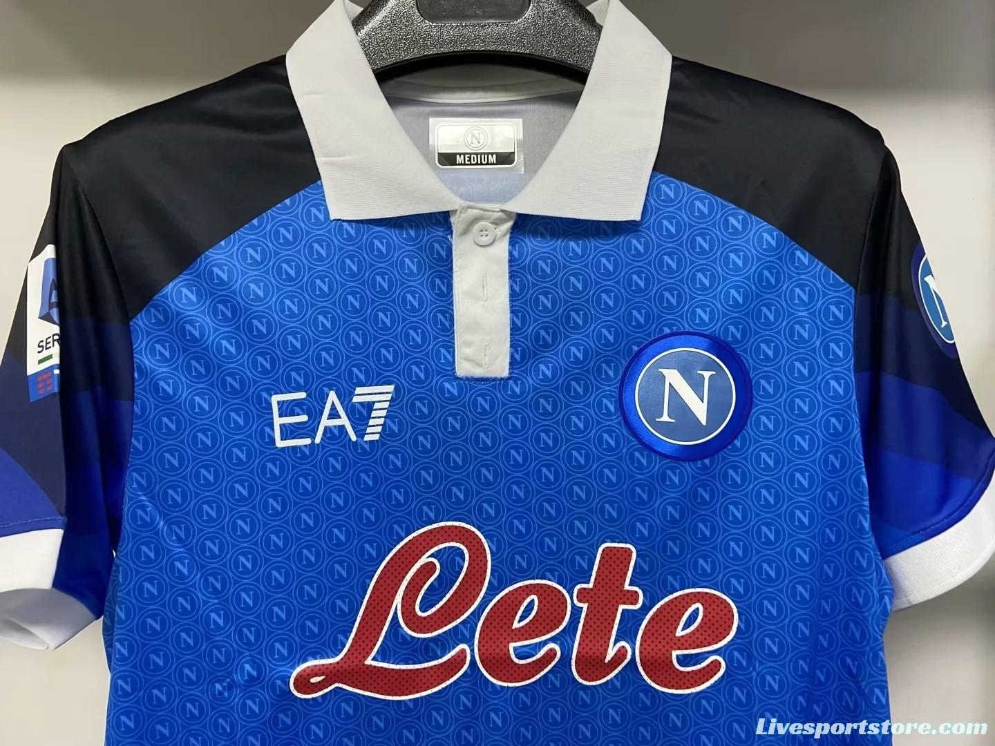 22/23 Napoli Home Champion Special Jersey