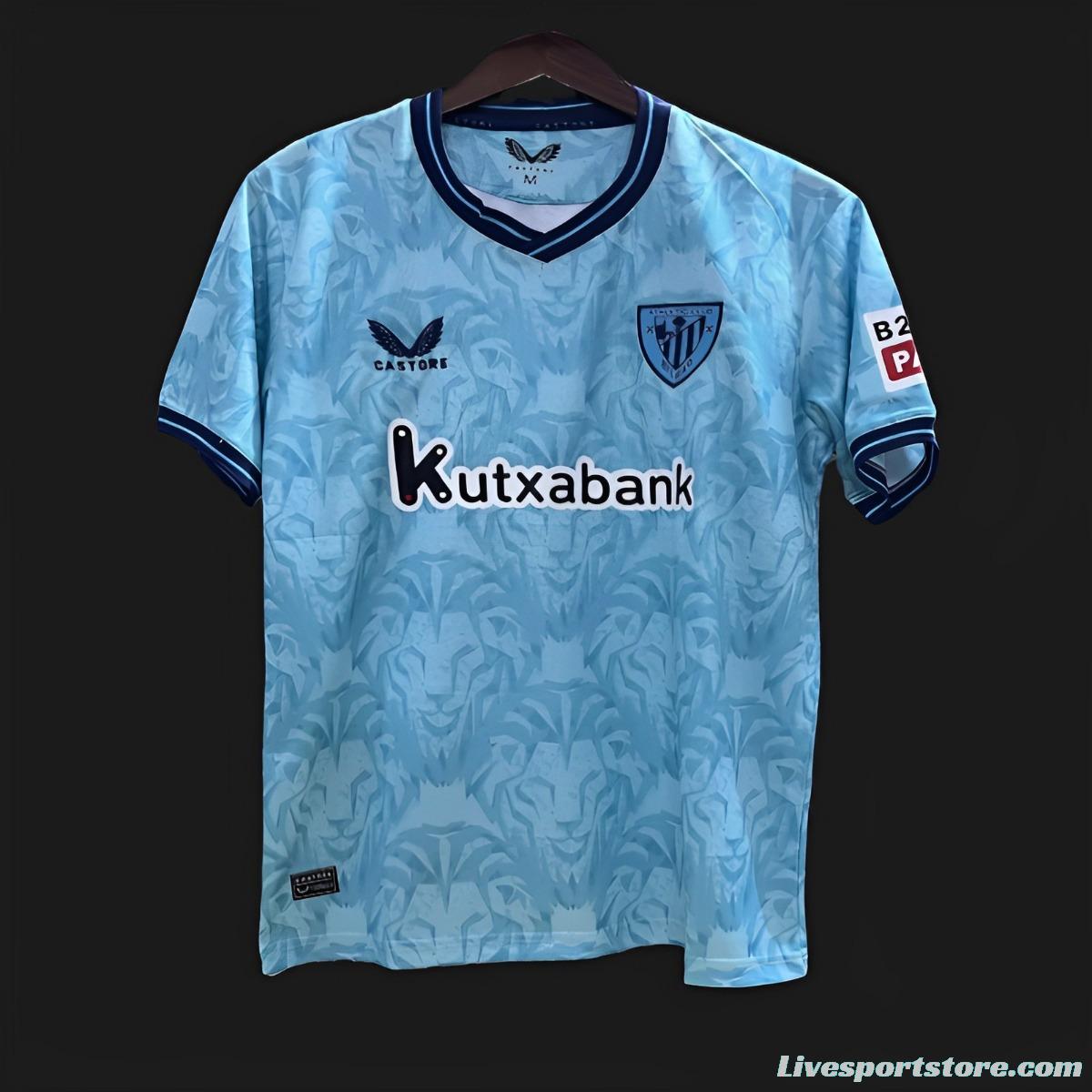 23/24 Athletic Bilbao Away Blue Jersey