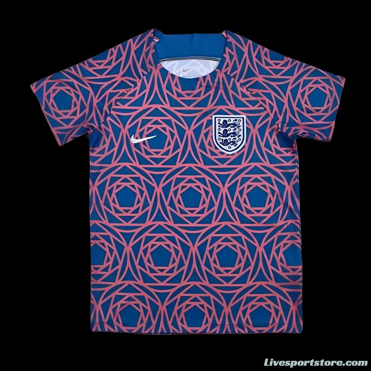 2023 England Lionesses Pre Match Training Jersey