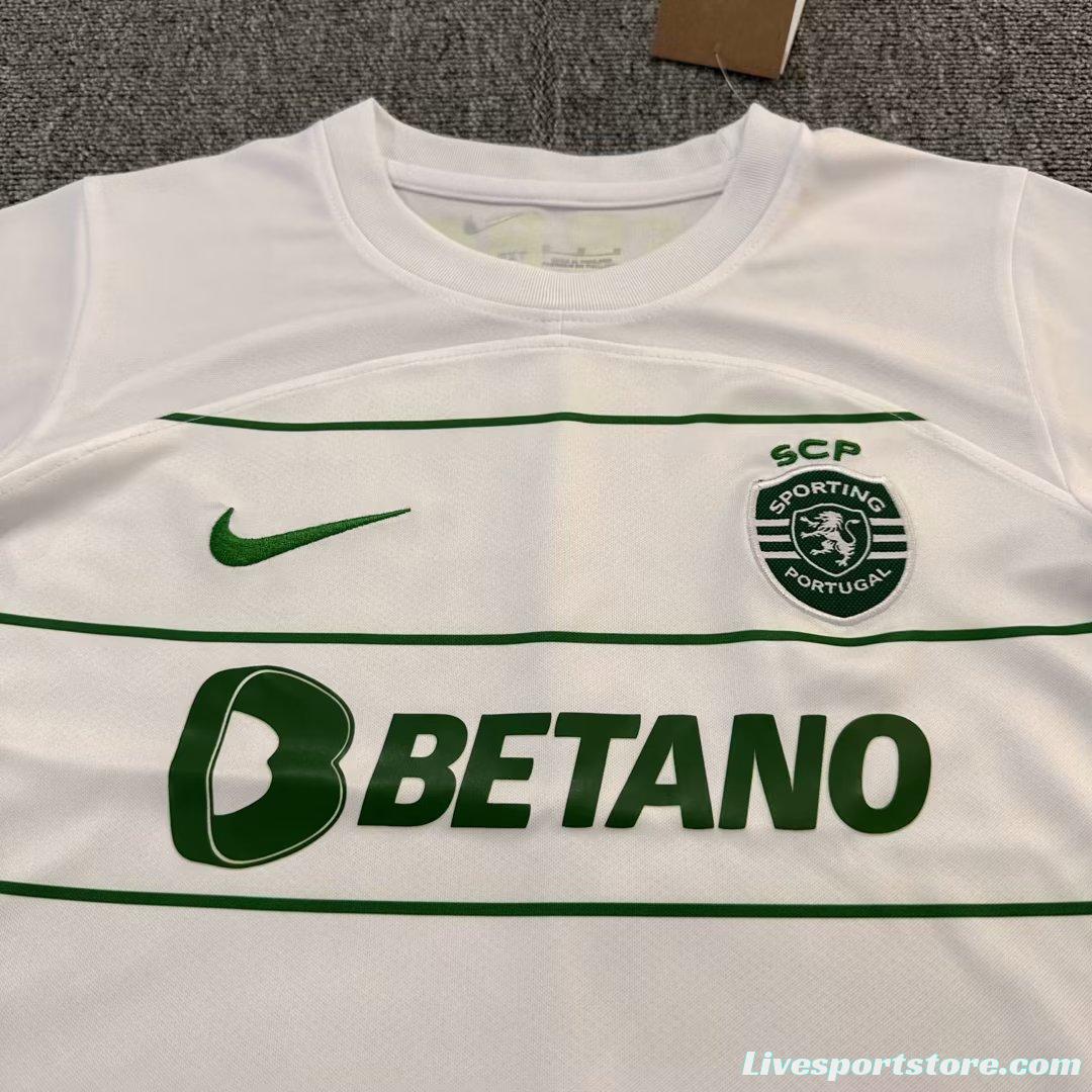 23/24 Kids Sporting Lisbon Away Jersey