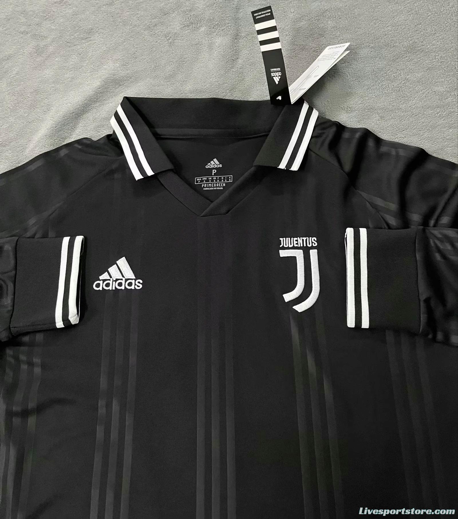 23/24 Juventus Black Long Sleeve Jersey