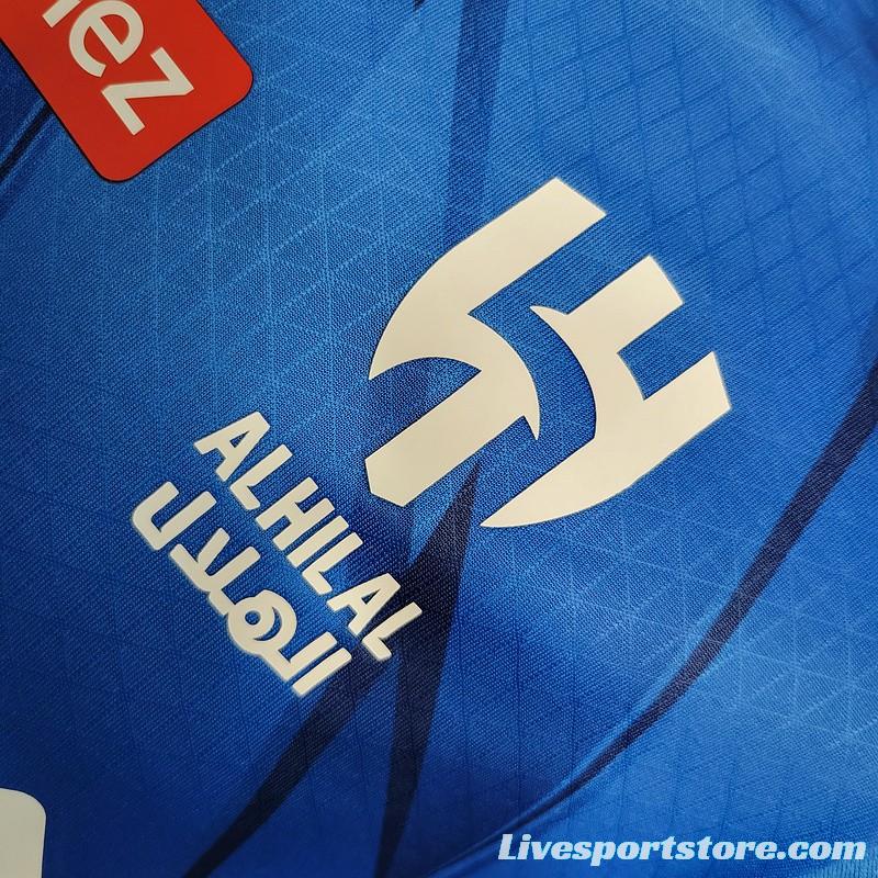 Player Version 23/24 Al Hilal Home Jersey