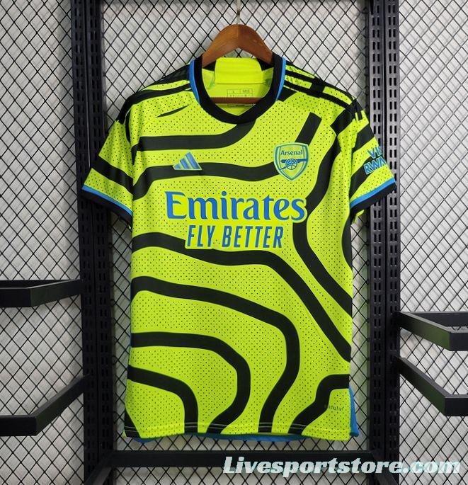 23/24 Arsenal Away Yellow Jersey