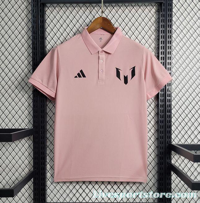 23/24 Inter Miami Casual Pink POLO Shirt