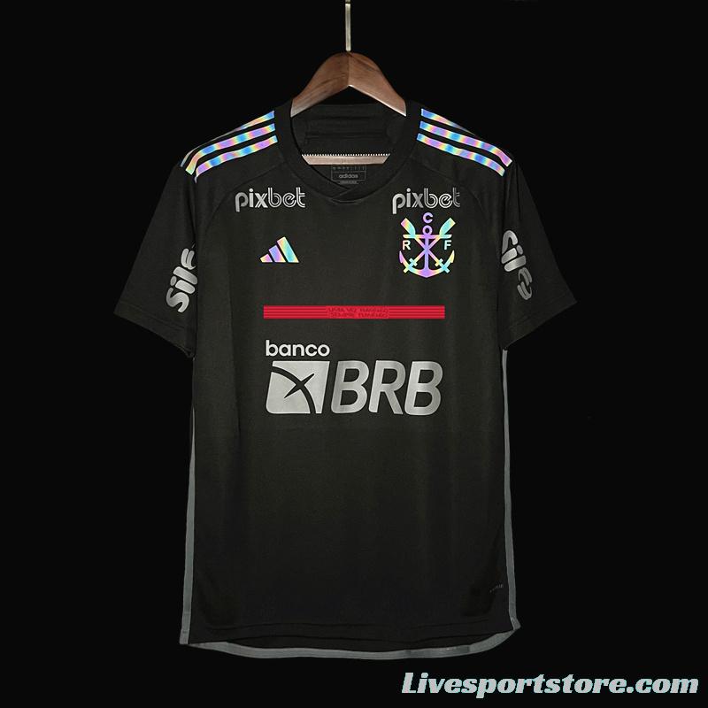 23/24 Flamengo Third Black Jersey